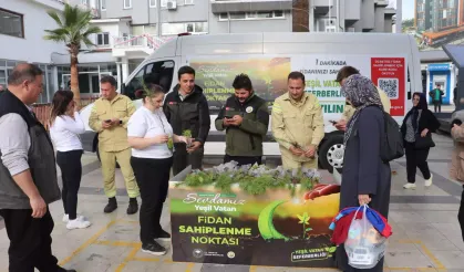 Denizli, fidan seferberliğinde Türkiye'de ilk 5'te