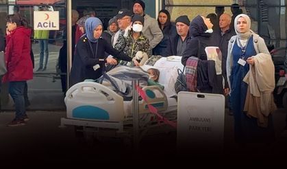 Hastanede yangın paniği: Tahliye edildi!