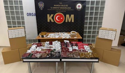 Manisa'da kaçak tütün operasyonu: 5 şüpheli gözaltında!