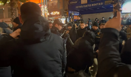 DEM Parti'nin basın açıklamasında 4 gözaltı