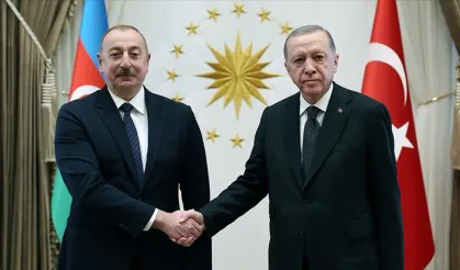 Cumhurbaşkanı Erdoğan, Aliyev ile görüştü