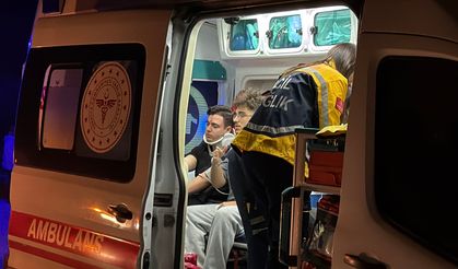 Sürücüsünün virajı alamadığı otomobil takla attı: 3 yaralı