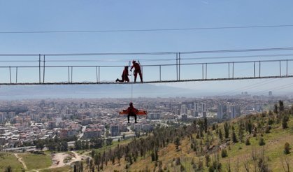 270 metrede nefes kesen kurtarma tatbikatı