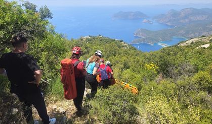 Fethiye'de yamaç paraşütü kazasında 2 kişi yaralandı