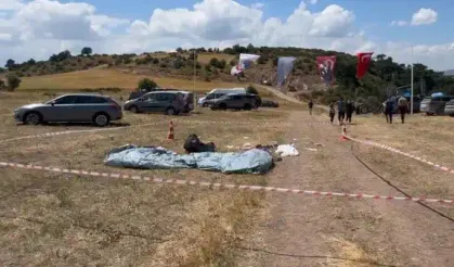 Çorum'da yamaç paraşütü faciası: Kayalıklara düşen pilot öldü