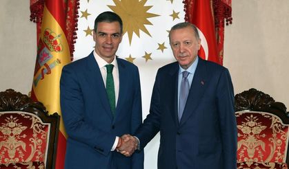 Cumhurbaşkanı Erdoğan, Pedro Sanchez ile görüştü