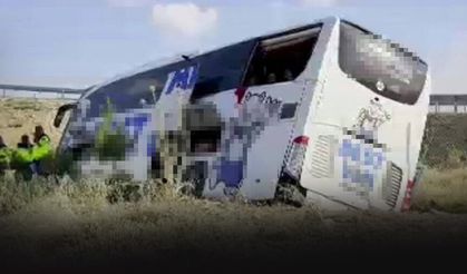 Ankara-Niğde otoyolunda otobüs kazası; çok sayıda yaralı var