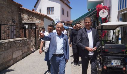 Başkan Tugay'dan Seferihisar'da iş birliği vurgusu: "Omuz omuza çalışacağız"