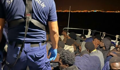 Kuşadası açıklarında 29 kaçak göçmen yakalandı