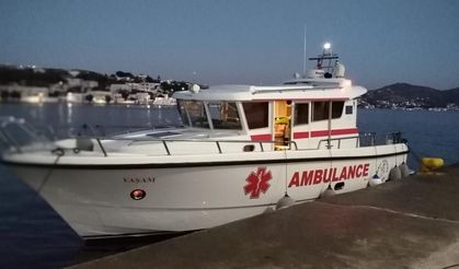 Yunanistan'da rahatsızlanan Türk çocuk Bodrum'a ameliyata yetiştirildi!