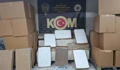 İzmir'de 2 milyon 160 bin kaçak makaron ele geçirildi