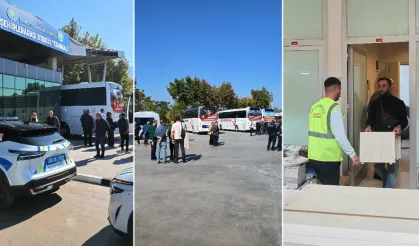 Manisa Otogarı’nda tahliye protestosu: Girişler otobüslerle kapatıldı!