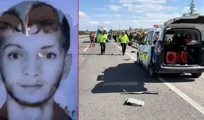 Motosiklet ile minibüs kafa kafaya çarpıştı: Genç sürücünün acı sonu!