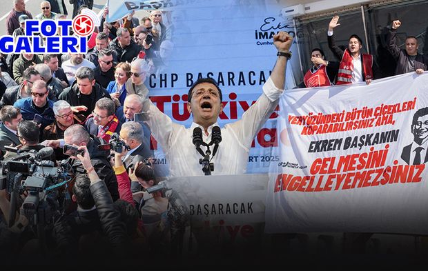 İmamoğlu'na İzmir'de sevgi seli