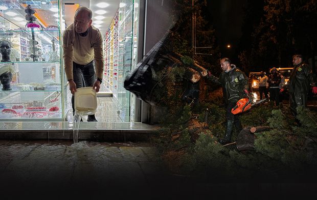 Sağanak İzmir genelinde su baskınlarına yol açtı!