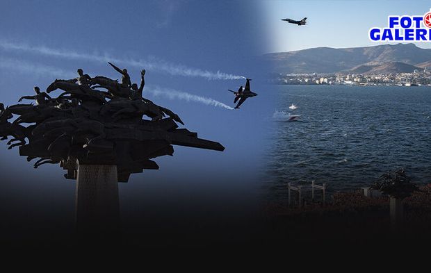 SOLOTÜRK İzmir semalarında! 9 Eylül’e özel gösteri uçuşu