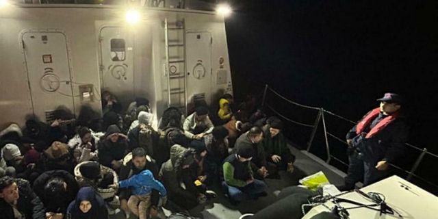 Bodrum'da 70 kaçak göçmen yakalandı