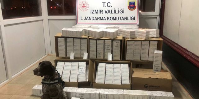 İzmir'de 55 bin uyuşturucu hap ele geçirildi