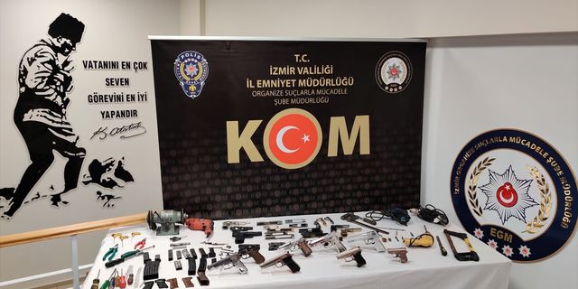 İzmir'de silah ticareti yapan şüpheli yakalandı