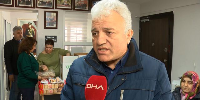 İzmirli depremzedelerin yardım kamyonu yola çıktı... İZDEDA Başkanı Özkan: Derneğimiz yardım kolileriyle doldu