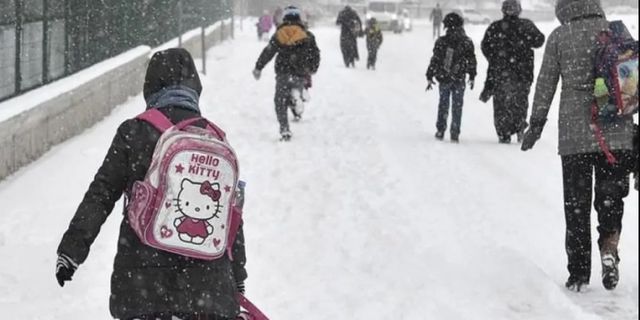 İzmir'de eğitime kar engeli! 3 ilçede okullar tatil edildi