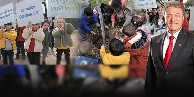 Bornova'da Orman Haftası etkinlikleri... "Çocuklarımıza küçük yaşta ormanın değerini anlatmalıyız"