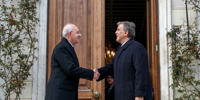 Kılıçdaroğlu, Abdullah Gül ile görüştü