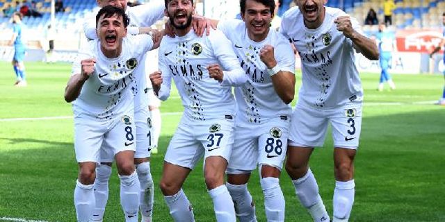 Menemen FK rekor sonuçla ligde kaldı