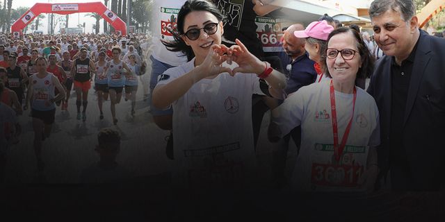 Bir hafta ertelenmişti... Binlerce insan Zübeyde Hanım Koşusu için Karşıyaka'ya geliyor
