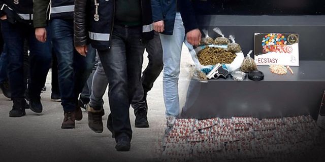 İzmir Narkotik'ten 58 operasyon... 72 şüpheli tutuklandı