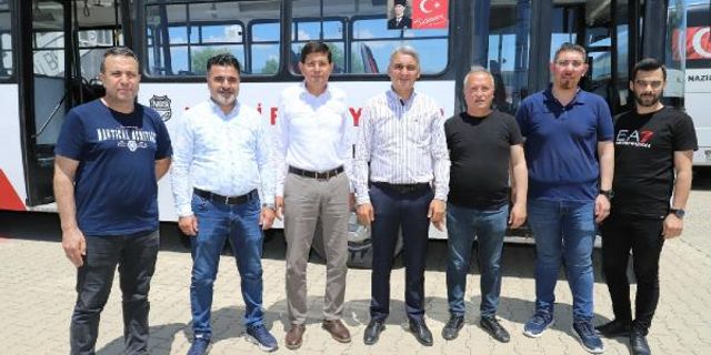 Nazilli Belediyespor'a İzmir'den otobüs desteği