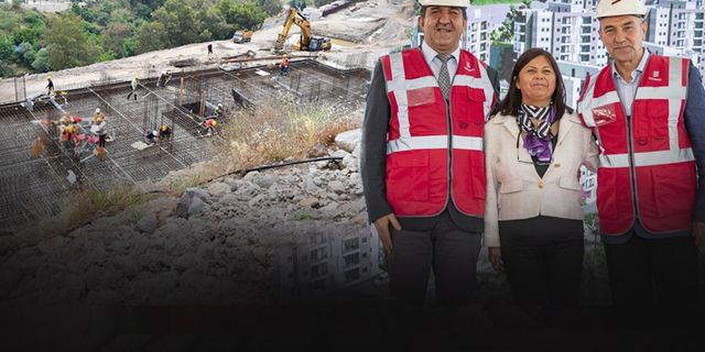 İzmir Büyükşehir'in Çiğli’deki toplu konut projesi yükseliyor... Deprem ve iklim krizi de düşünüldü