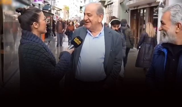 Sokak röportajına denk gelen Nalbantoğlu 'Soyer' sorularını yanıtladı... 10 üzerinden 10 verdi!