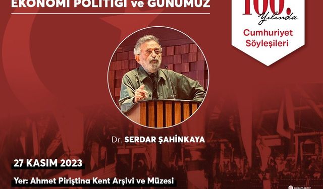 Cumhuriyet Söyleşileri Dr. Serdar Şahinkaya ile devam ediyor