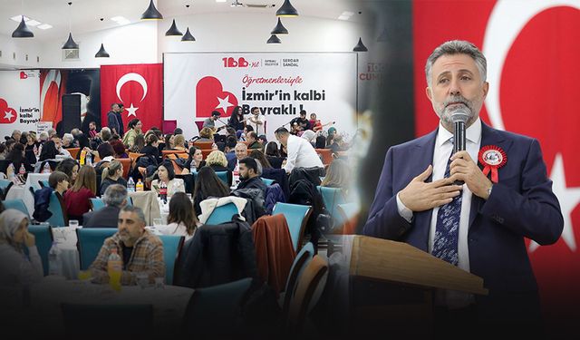 Öğretmen Başkan meslektaşlarıyla buluştu: Serdar Sandal “Yarınlar için sorumluluğumuz büyük”