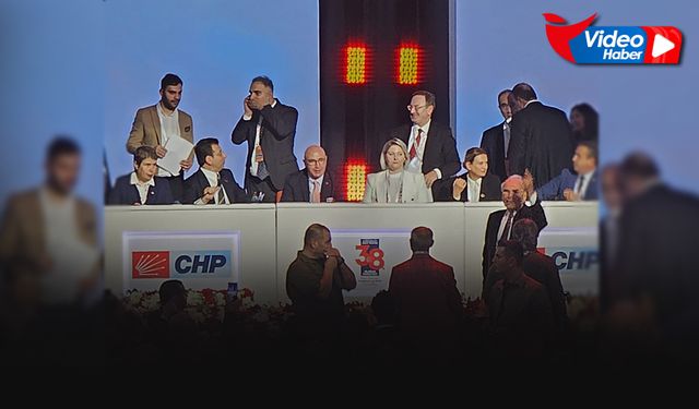 CHP'li Ergül ve Çam kongrede konuştu... Ortalık karıştı