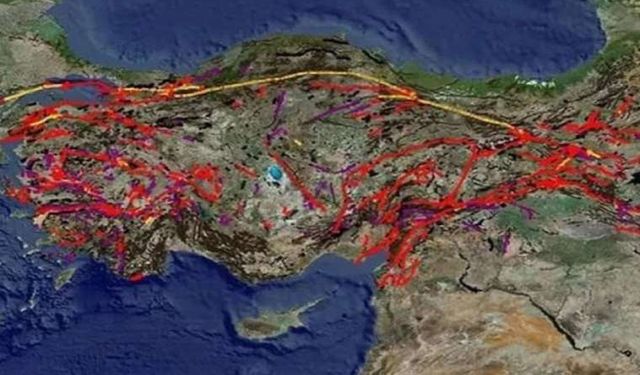 TÜBİTAK açıkladı... Deprem oluşturabilecek diri fay hatları çıkarılacak!