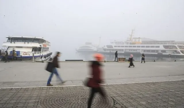 İstanbul’da birçok vapur seferi iptal oldu