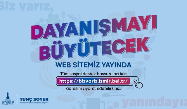 İzmir’de dayanışmayı büyütecek web sitesi yayında