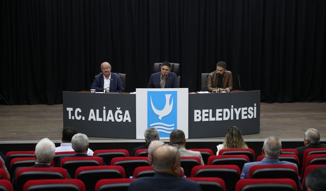 Aliağa'da yılın Son Meclisi Toplandı