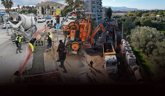 İzmir'de altyapı seferberliği devam ediyor... 300 kilometre yağmursuyu hattı ile rekor!