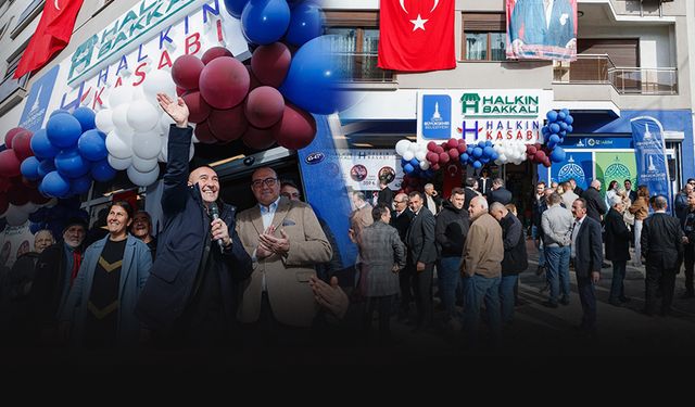 Halkın Kasabı İzmirlilerin gözdesi oldu...  13’üncü şubesi Karabağlar'a açıldı