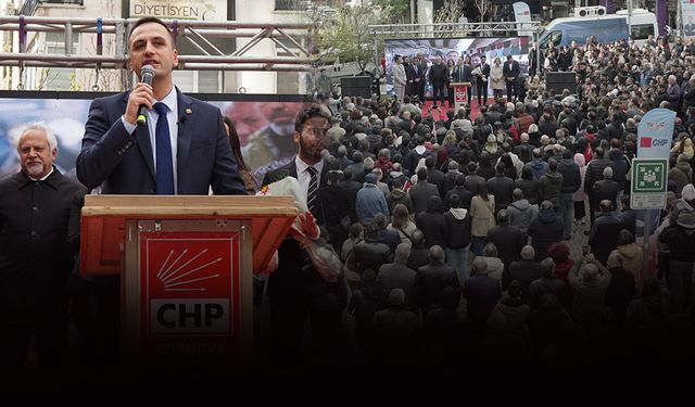 CHP'li Eşki'den miting gibi adaylık açıklaması... 114 projesiyle yola çıktı!