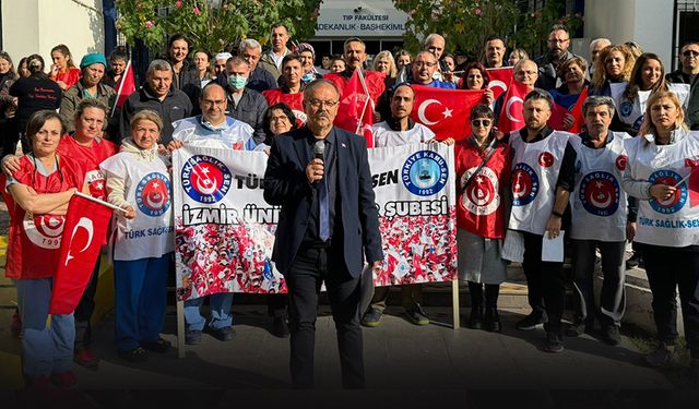 Sendika Başkanı Ata'dan flaş Ege Üniversitesi açıklaması... "Sağlık çalışanları alacaklarını alamıyor"