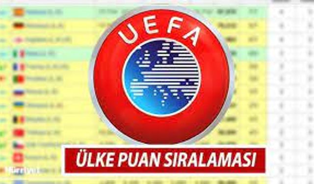 UEFA ülke puanı sıralamasında son durum