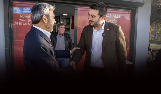 CHP'li Temiz, muhtarları ziyaret etti... Birlikte çalışacağız!