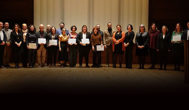 İzmir Kültür Fonunda ödüller sahiplerini buldu