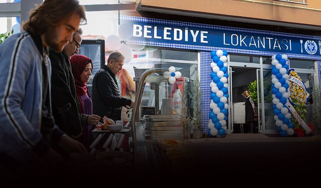 Buca’da Belediye Lokantası açıldı... Sadece 45 TL'ye karınlar doyacak!