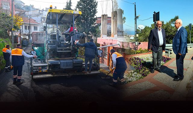 Karabağlar'da Fen İşleri raporu... Geçen yıl 20 bin tondan fazla asfalt serildi