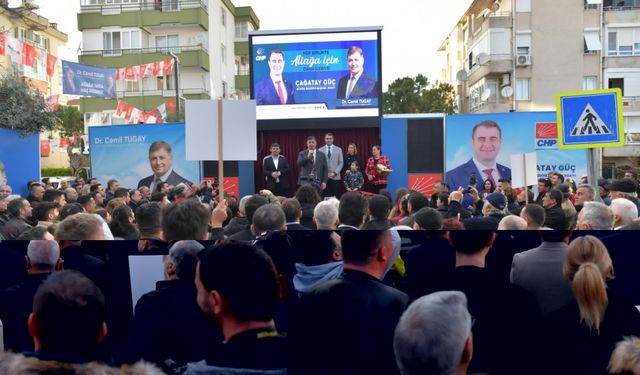 CHP, Aliağa'da seçim ofisi açtı